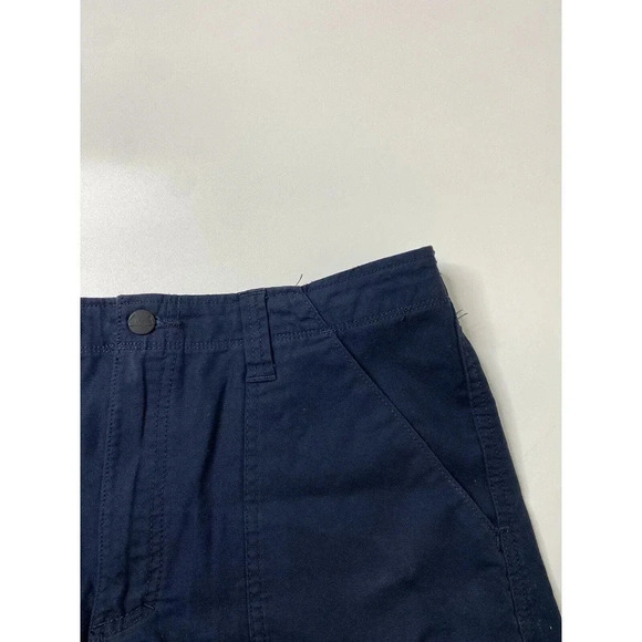 REI Mens Size 32 Navy Cargo Short Hiking Camping 7” Inseam - Picture 2 of 8